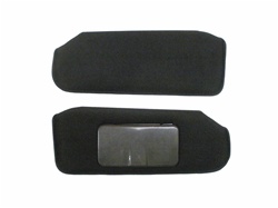 1993 - 2002 Camaro Sunvisors with Passenger Side Vanity Mirror Pair, Color Choice