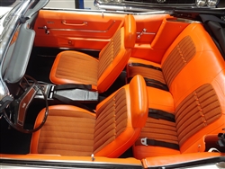 1969 Camaro Interior Kit, Deluxe Convertible Houndstooth, Stage 1