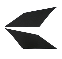 1967 - 1969 Camaro Sail Panel Boards, Not Covered, Pair