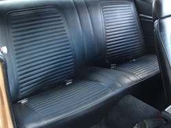 1969 Camaro Standard Rear Seat Cover Upholstery Set