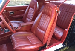 1978 - 1979 Camaro Front Buckets and Rear Seat Covers Set with Zippers for Standard Interior