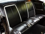 1967 Camaro Rear Back Seat Covers Set for Deluxe Interior