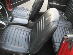 1968 Camaro Deluxe Front and Rear Seat Covers Set