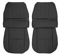 1970 Camaro Front Bucket Seat Covers Set, Deluxe Interior