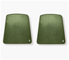 1969 - 1970 Camaro Front Bucket Seat Back Panels, Dark Green | Camaro Central