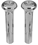 1970 - 1981 Camaro Chrome Door Lock Knobs, Pair