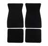 1967 - 1969 Camaro Floor Mats Set, Front and Rear, Carpeted with Grippers, Choose your color, 80/20 Loop