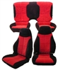 1993 - 1996 Seat Covers Set (Replacement Upholstery), Deluxe, Front and Rear, Solid Rear, Encore Velour, Choice of Colors