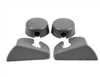 1982 -1992 Camaro Hatch Strut Cover Trim Kit, Gray, Pair