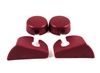 1982 -1992 Camaro Hatch Strut Cover Trim Kit, Red, Pair