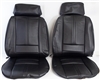 1988 - 1992 Camaro Deluxe Seat Covers Set, Front and Solid Rear, Vinyl