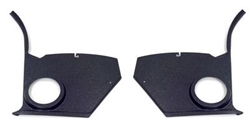 1969 Camaro Custom Blank Kick Panel Set with Pre-Cut Speaker Holes
