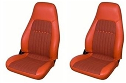 1993 - 1996 Camaro Houndstooth Front Bucket Seat Covers Set