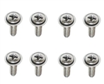 1978 - 1981 Camaro T-Top Plastic Handle Covers Mounting Screws, Set of 8