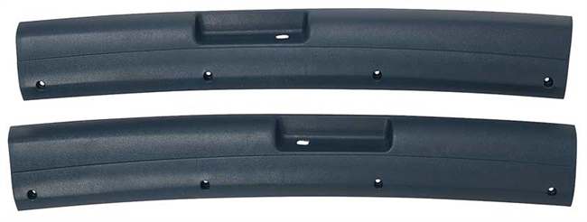 1978 - 1981 Camaro T-Top Outer Side Plastic Trim Handle Covers, BLUE Pair