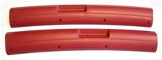 1978 - 1981 Camaro T-Top Outer Side Plastic Trim Handle Covers, RED Pair