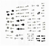 1978 - 1981 Camaro Basic Interior Screws Kit, 64 Pieces