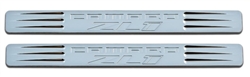 2010 - 2012 Billet Aluminum Sill Plates " ZL1 " Chrome Polished