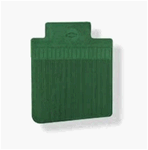 1967 - 1972 Camaro Floor Mats Set, Front and Rear, Rubber with Grippers, Dark Green with Bowtie, OE Style
