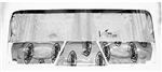1967 - 1969 Camaro Rear Window Package Tray Heat and Sound Deadening Insulation (Dynamat Xtreme)
