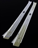 1967 - 1969 Camaro Door Jamb Step Sill Plates, Body by Fisher, Pair