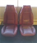 1980 - 1981 Camaro Front Bucket Seat Assemblies Set, GM Original Used