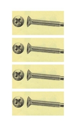 1978 - 1981 Camaro Fisher T-Top Pin Release Latch Hardware Screw Set, 4 Pcs