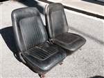 1967 - 1968 Camaro Front Bucket Seat Assemblies, Original GM Used