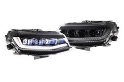 2016 - 2018 Chevrolet Camaro Morimoto's DRL Bar Projector Sequential Quad XB LED Headlight Kit