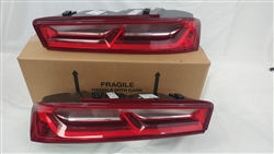 2016 - 2018 Chevrolet Camaro Genuine GM NTO LED Rear OEM LH & RH Tail Lights Tail Lamps