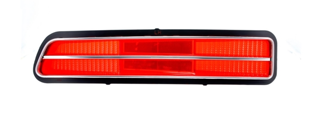 Image of 1969 Camaro Tail Light Lens Assembly, Rally Sport, Trim Included, Left Hand