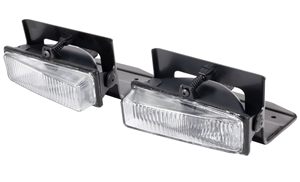1993 - 1997 Camaro RS SS Z28 Fog Lamp Light Assembly with Brackets, Pair