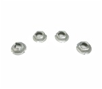 1967 Camaro Park Light Housing Mounting Nuts Set for Standard or Rally Sport, 4 Piece