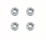 1969 Camaro Parking Light Housing Mounting Nuts Set, Standard or Rally Sport, 4 Pieces