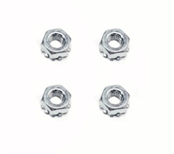 1969 Camaro Parking Light Housing Mounting Nuts Set, Standard or Rally Sport, 4 Pieces