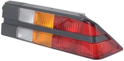 New 1982 - 1990 Camaro Tail Light Lens and Housing Assembly with Black Horizontal Stripe for STD and Z28 Models, Right Hand