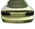 1993 - 2002 Camaro Smoked Tail Light Blackout Covers Set, Pair