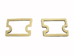 1967 - 1968 Camaro Rally Sport Park Light Lens Gaskets Set, Foam Style