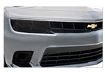 2014 - 2015 Camaro Blackout Covers Set, Headlights, Clear Finish, Pair