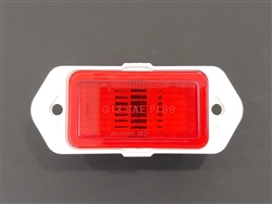 1969 Camaro Rear Side Marker Light Lens and Housing Assembly, Red Each