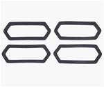 1969 Camaro Marker Light Lens Gasket Seals Set, 4 Pieces