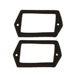 Photo of 1970 - 1973 Rear License Plate Light Lens Gaskets Set, Pair | Camaro Central