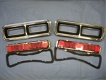 1968 Camaro Rally Sport Tail Lights Kit, OE Style