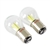 1157 5700K Modern White LED Stop / Turn / Park Light Bulbs, Dual Filament, Pair