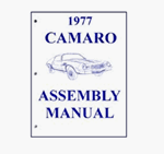 1977 Camaro Assembly Manual Book