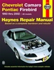 1993 - 2002 Chevrolet Camaro Haynes Repair Manual