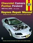 1993 - 2002 Chevrolet Camaro Haynes Repair Manual