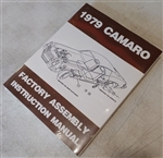 1979 Camaro Assembly Manual