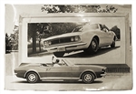 1967 GM Dealer Poster, Convertible and Hardtop