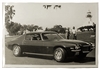 1971 Camaro GM Dealer Poster, Side View, Black and White | Camaro Central